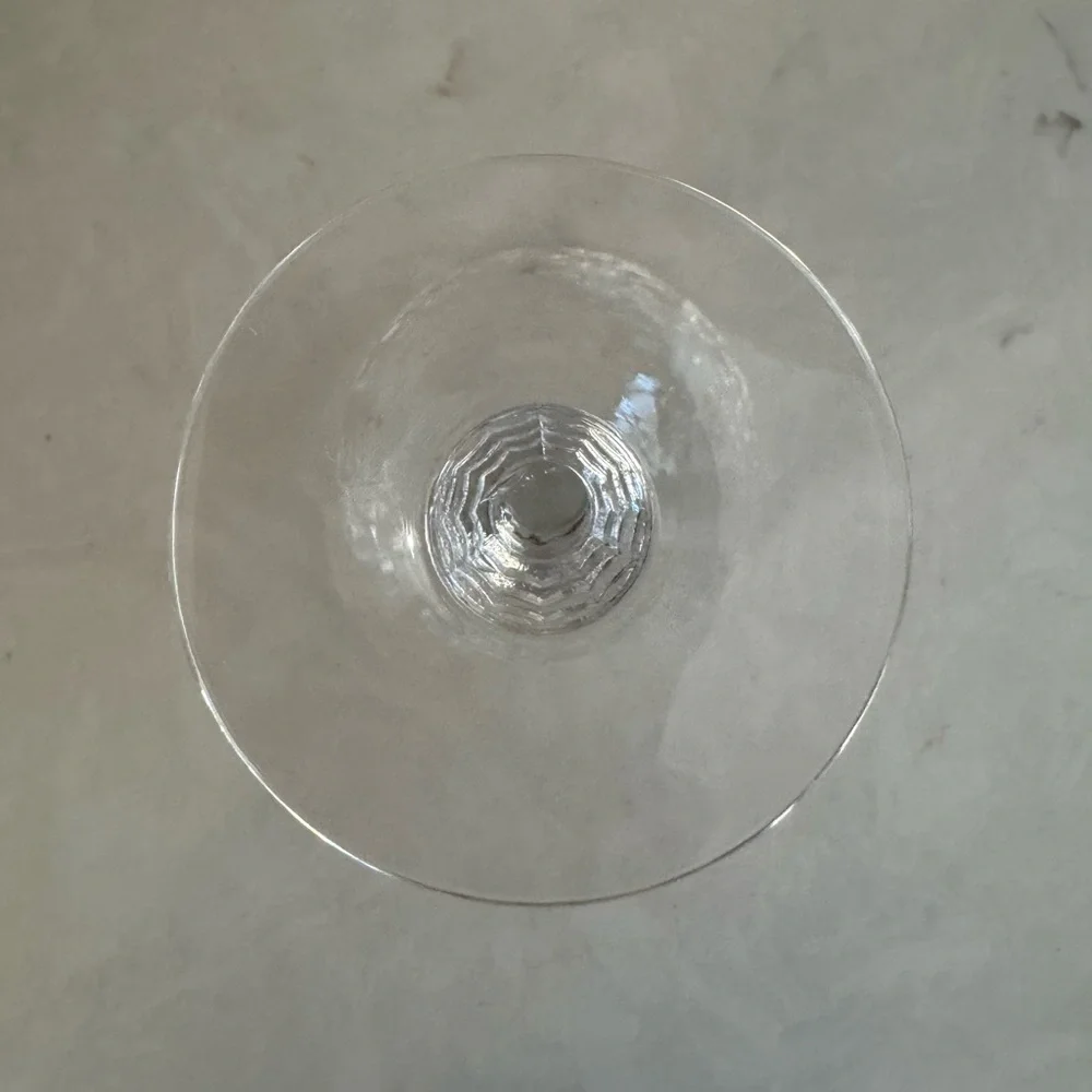 Duncan&Miller First Love Wine Goblet 6 3/4” Vintage Floral Etched Set of 3 - Picture 6 of 10